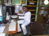 Deckhand Tayfun Yetkin